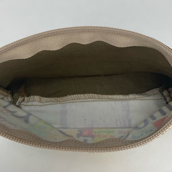 Gypsy Soul Zip Pouch Repurposed Canvas - Picture 5 of 5